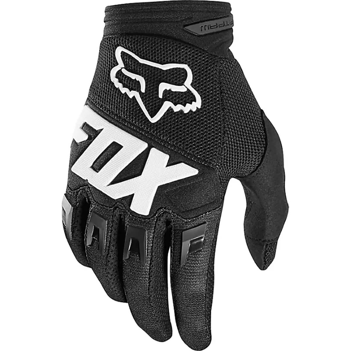 Fox Racing Dirtpaw Race Gloves XX-Large Black/Black