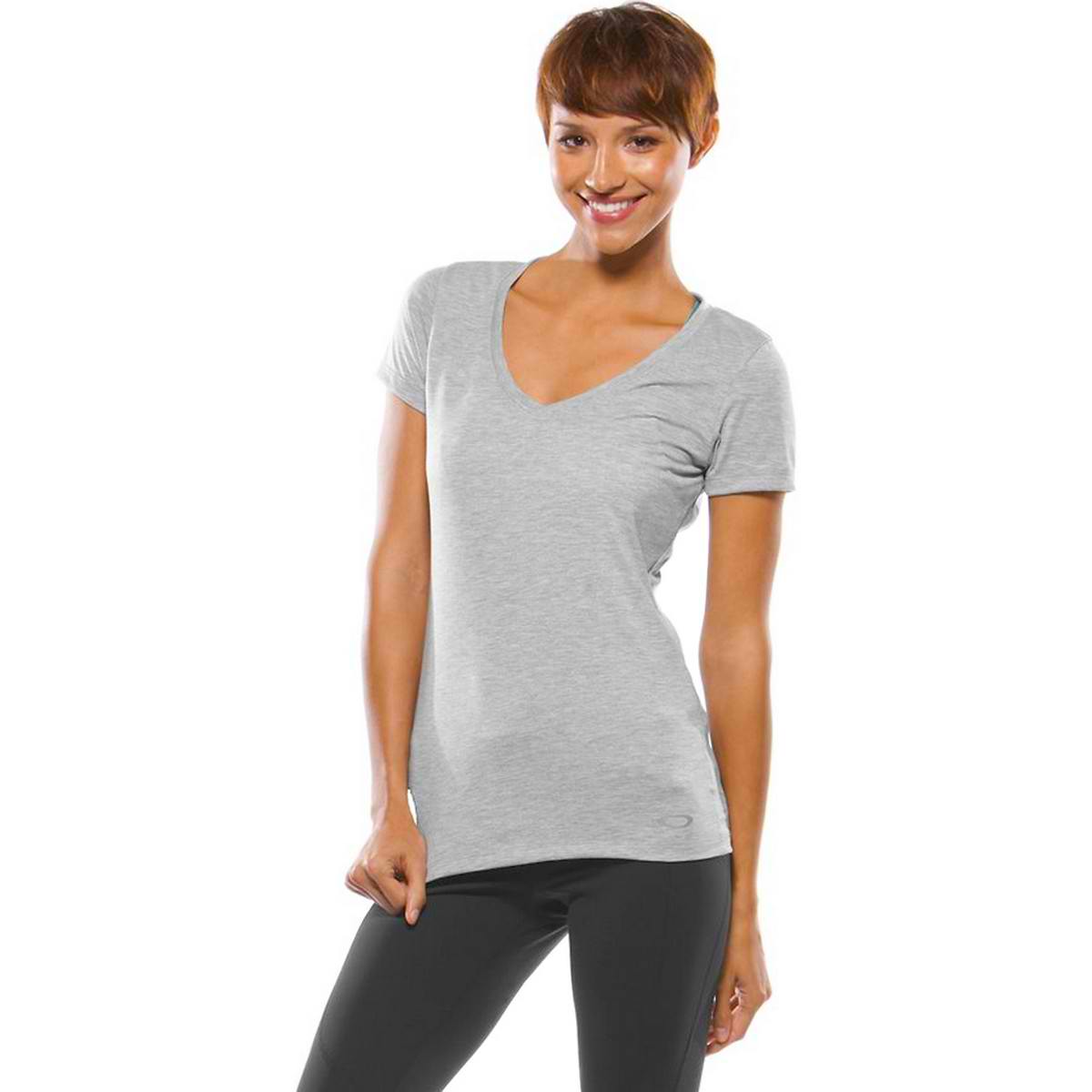 Oakley Stability V-Neck Women's Short-Sleeve Shirts-551754