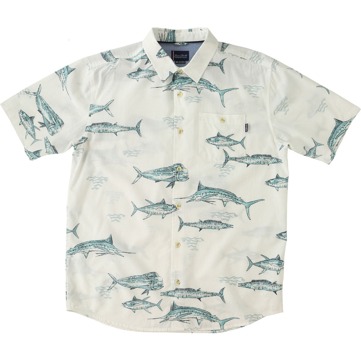 O'Neill Jack O'Neill Fish N Chips Men's Button Up Short-Sleeve Shirts –
