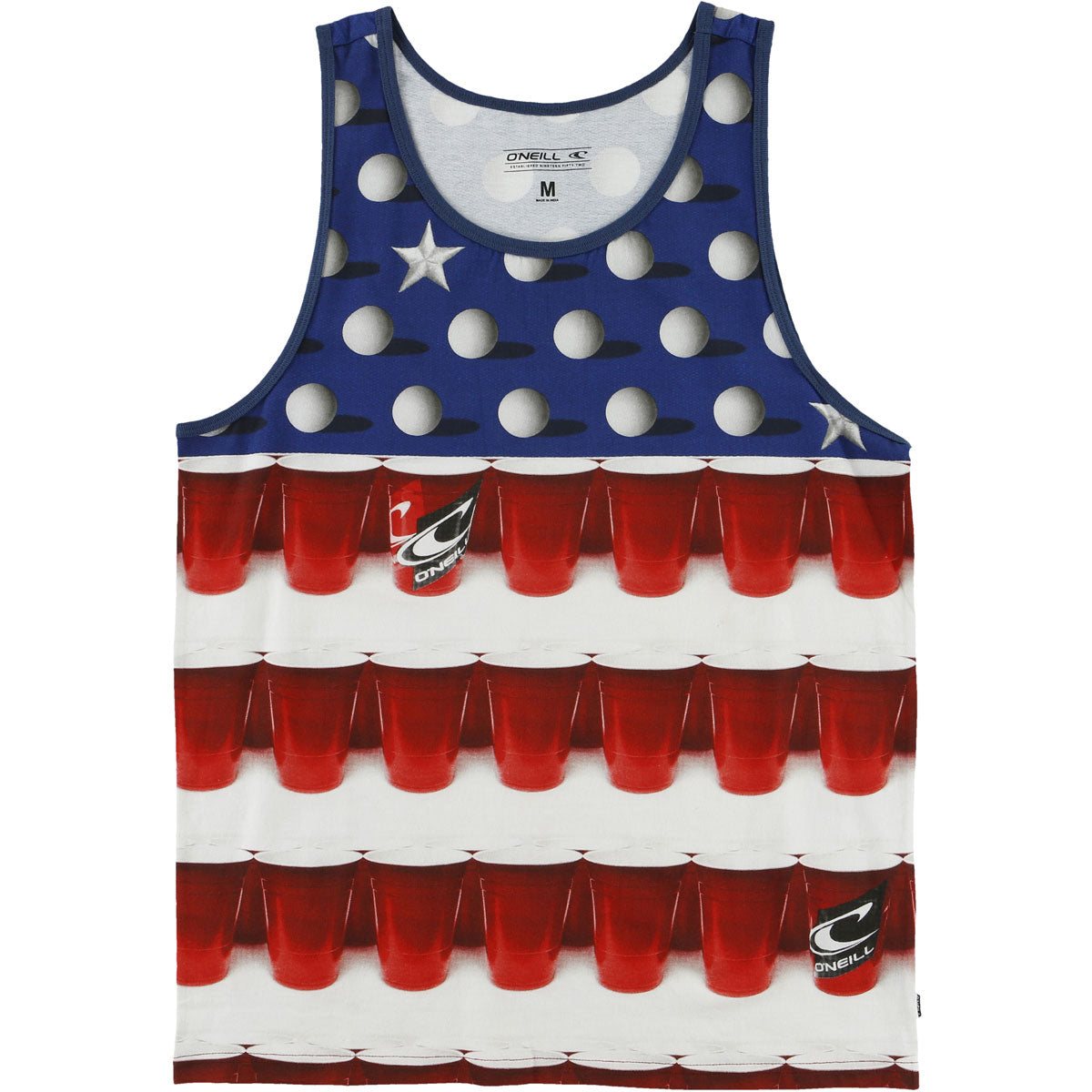 O'Neill Beerpong Men's Tank Shirts - White