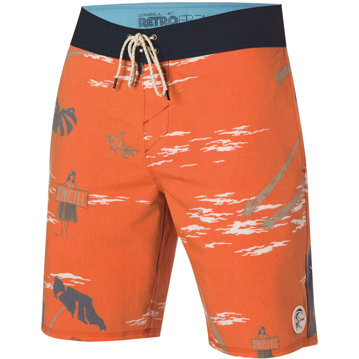 O'Neill Vibed Out Men's Boardshort Shorts - Clay