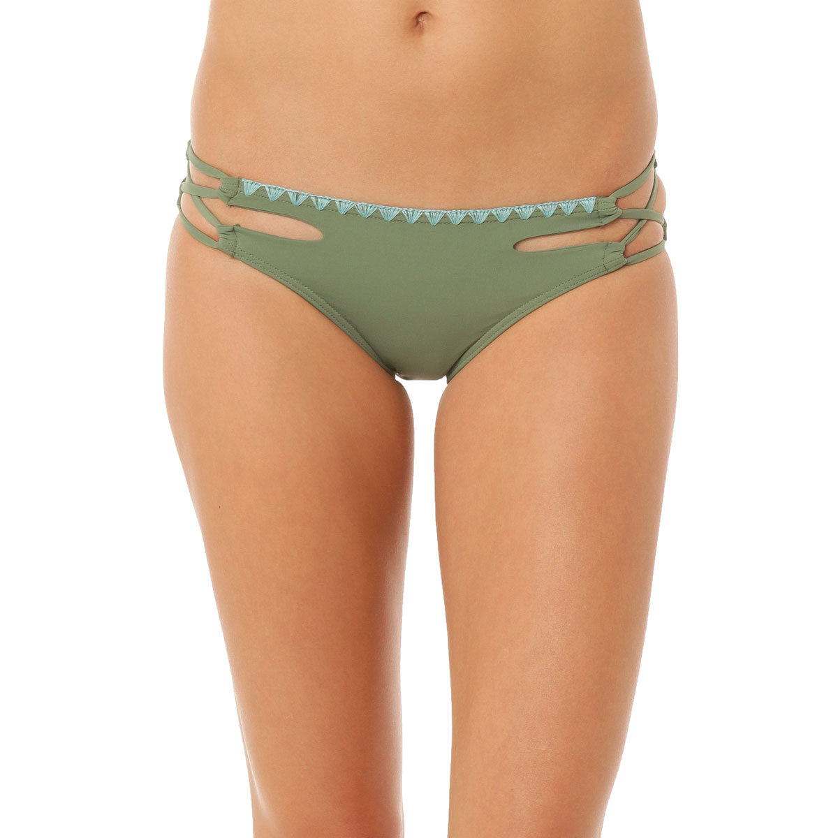 O'Neill Carmen Notch Women's Bottom Swimwear - Sea Pea