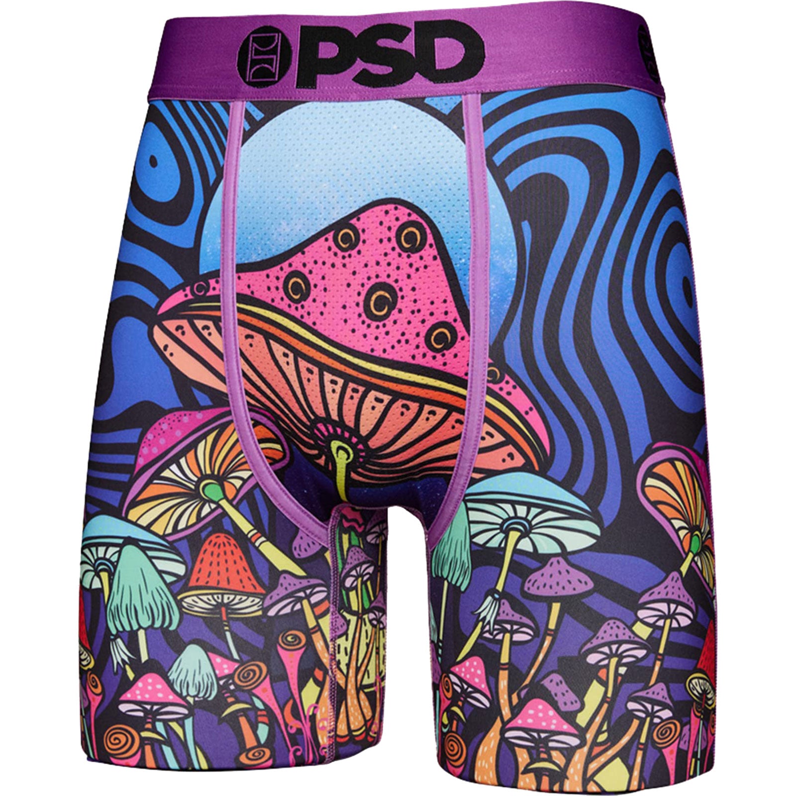 PSD Magic Shrooms Boxer Men's Bottom Underwear - Multi / X-Large