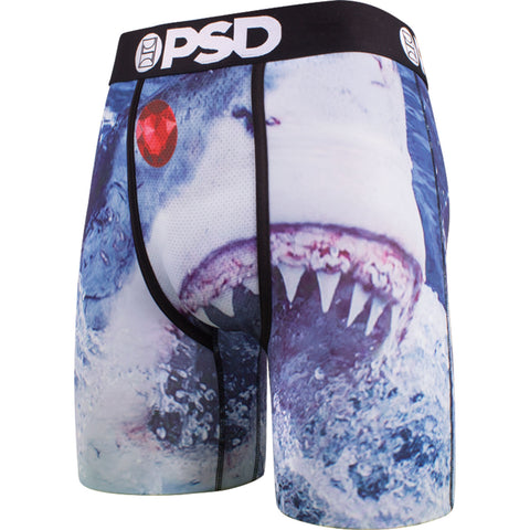 PSD Underwear Men's Shark Week, Blue, Small at  Men's Clothing store