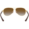Ray-Ban Carbon Fiber Men's Aviator Sunglasses (Refurbished, Without Tags)