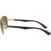 Ray-Ban Carbon Fiber Men's Aviator Sunglasses (Refurbished, Without Tags)