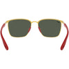 Ray-Ban RB3673M Scuderia Ferrari Collection Adult Lifestyle Sunglasses (Refurbished, Without Tags)