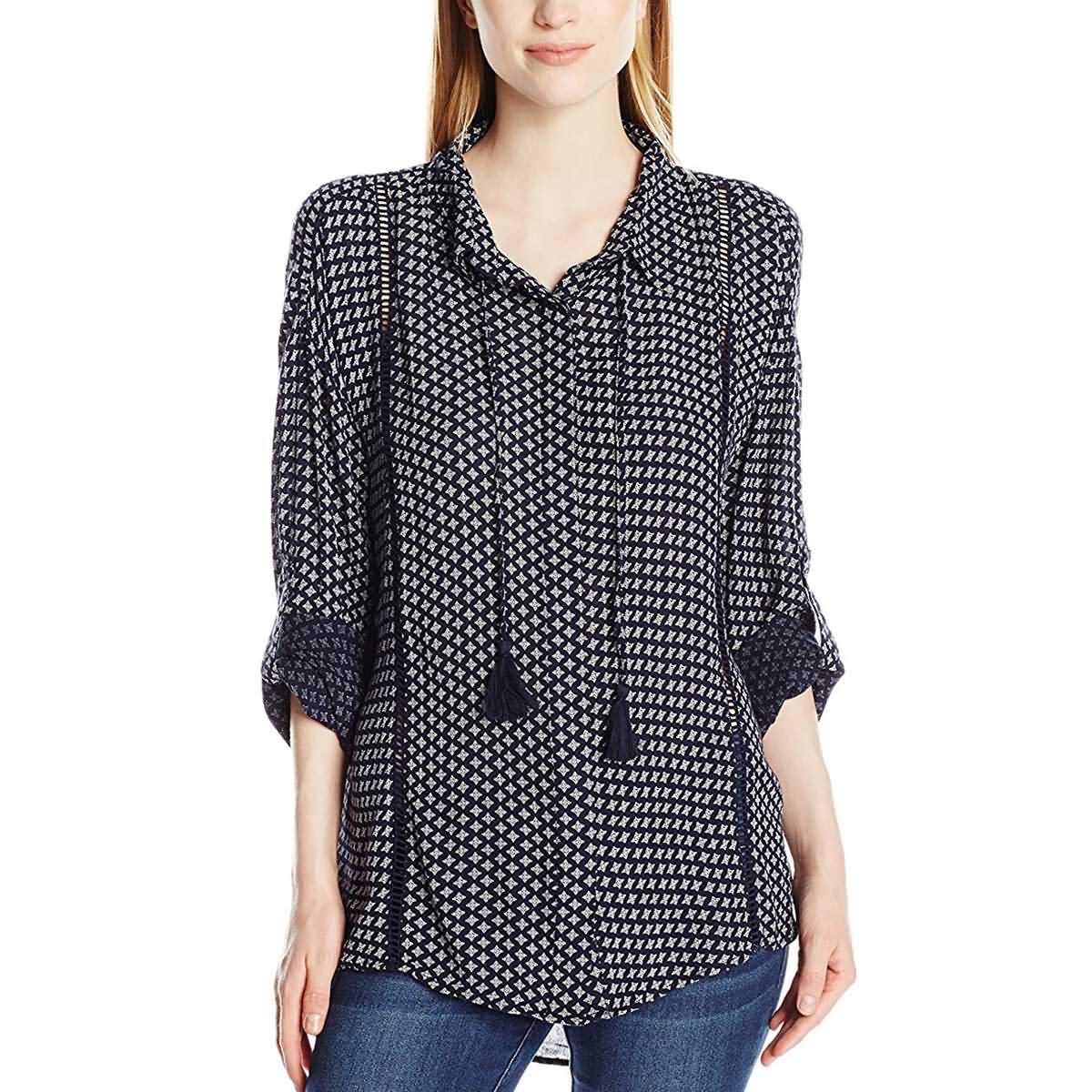 Rip Curl Cara Women's Button Up Long-Sleeve Shirts Brand New-GSHBW1