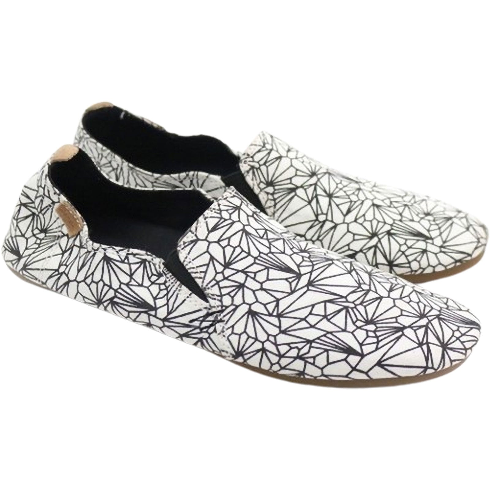 Sanuk Isabel Prints Women's Shoes Footwear - White / Black / 11