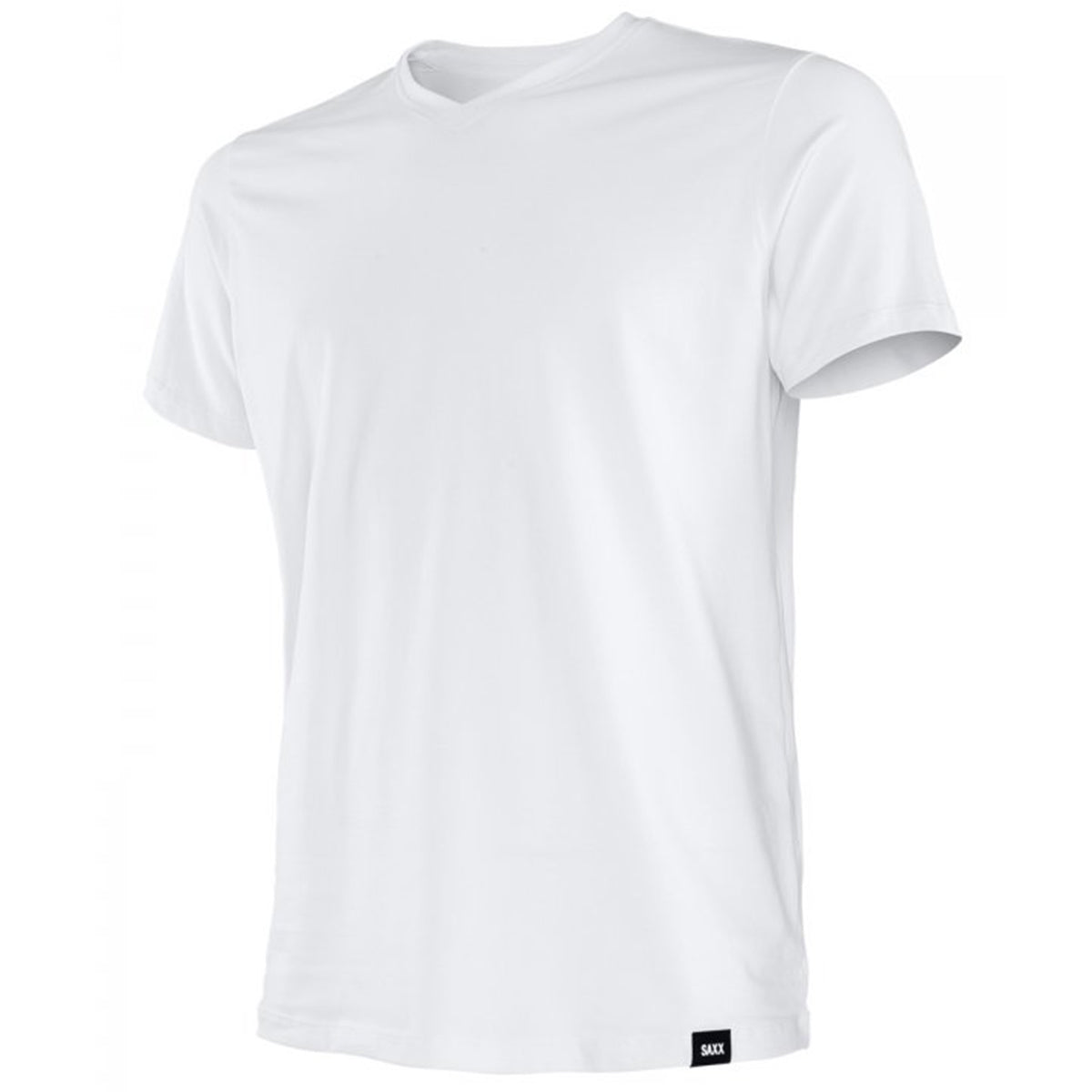 Saxx 3 Six Five V Neck Men's Short-Sleeve Shirts - White