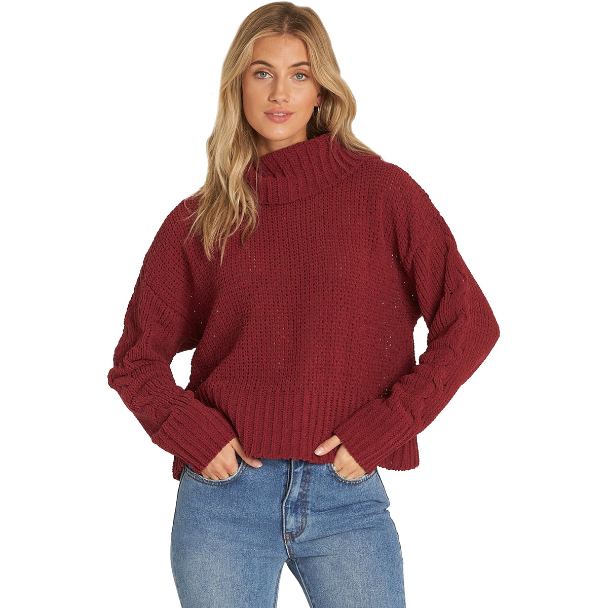 Billabong Cherry Moon Women's Sweater Sweatshirts-JV11WBCH