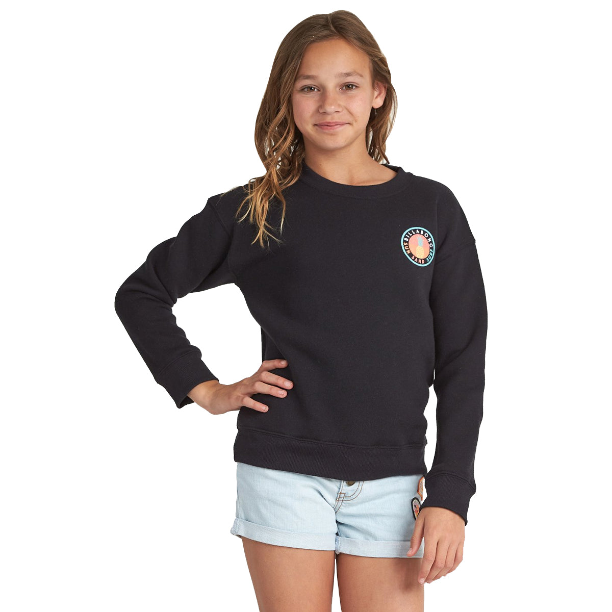 Billabong Pacific Ocean Vibes Youth Girls Long-Sleeve Shirts-G6531BPA