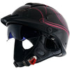 LS2 Rebellion Wheels & Wings Adult Cruiser Helmets