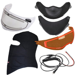 LS2 Stream Electric Snow Shield Upgrade Kit Helmet Accessories