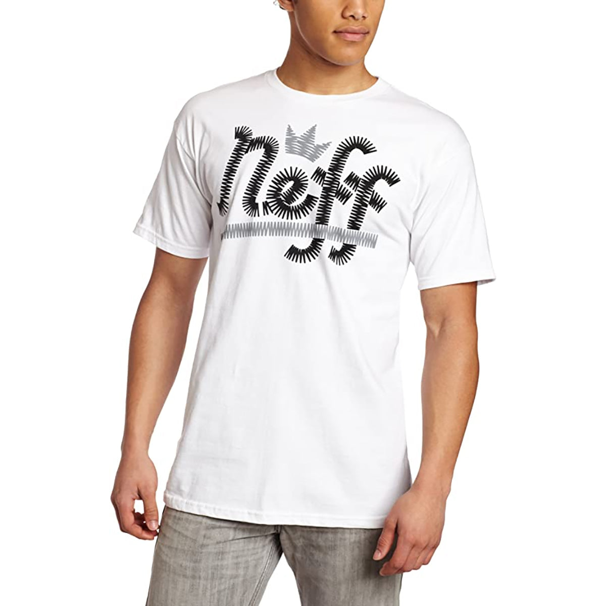 Neff Brookstitch Men's Short-Sleeve Shirts - White