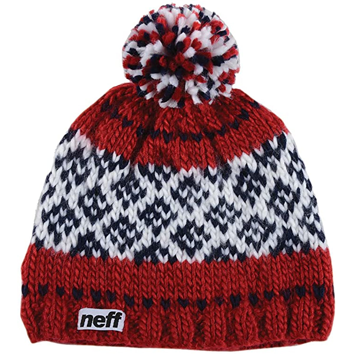 Neff Pine Men's Beanie Hats - Red