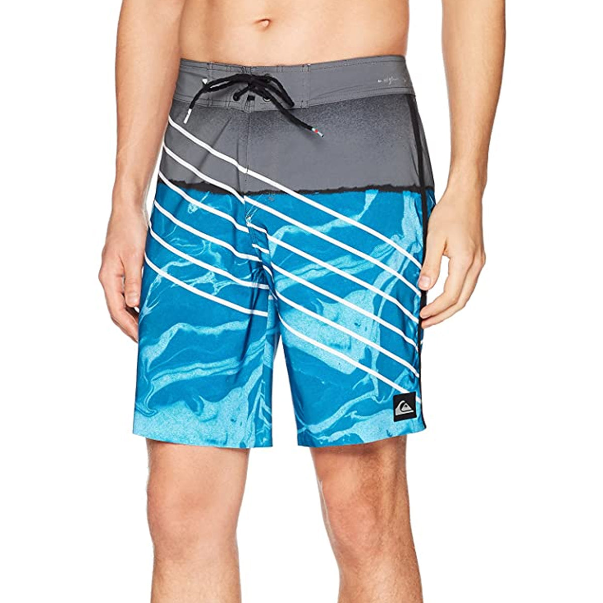 Quiksilver Highline Lava Slash Men's Boardshort Shorts - Real Teal